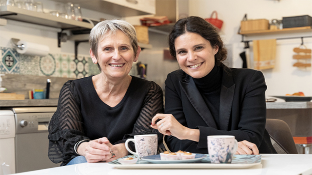 Apolline et Fabienne